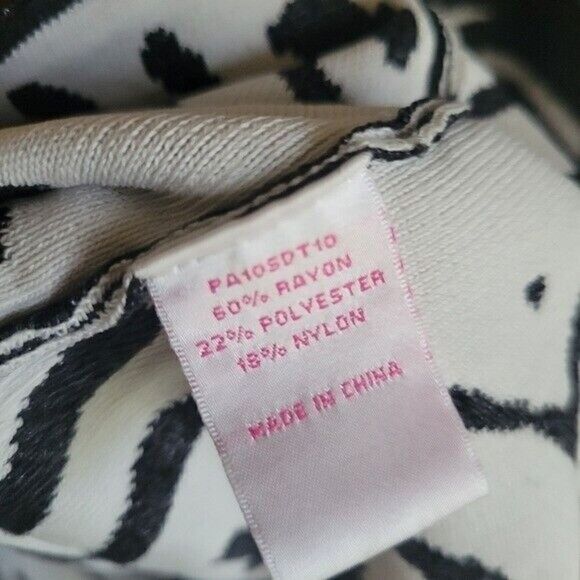 Parker Bodycon Stretch Knit Dress Metallic Dark Gray White Size Small - Picture 5 of 10